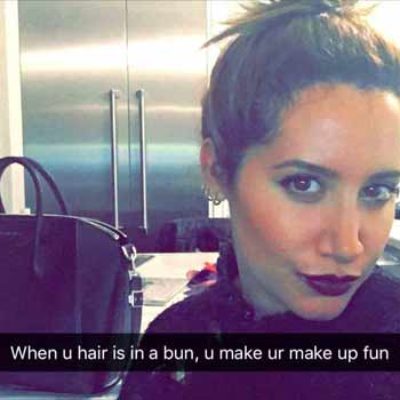 Ashley Tisdale’s Snapchat username – Follow her on Snap